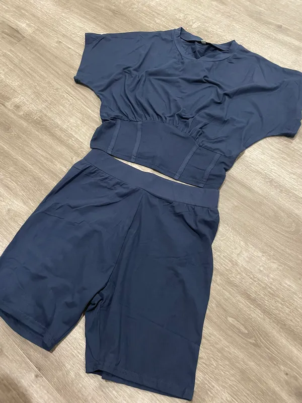Dark Blue 2pc Matching Set - Image 4