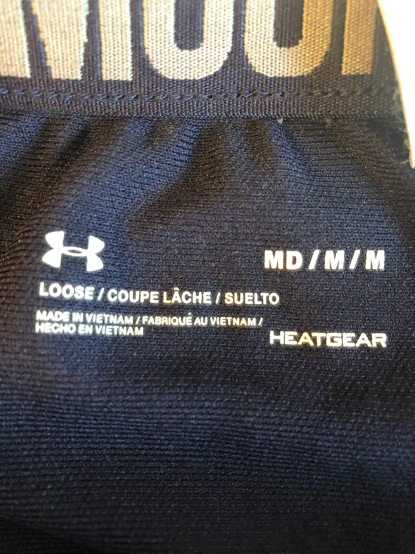 Under Armour Navy Villanova Play Up Shorts 2.0 - Image 8