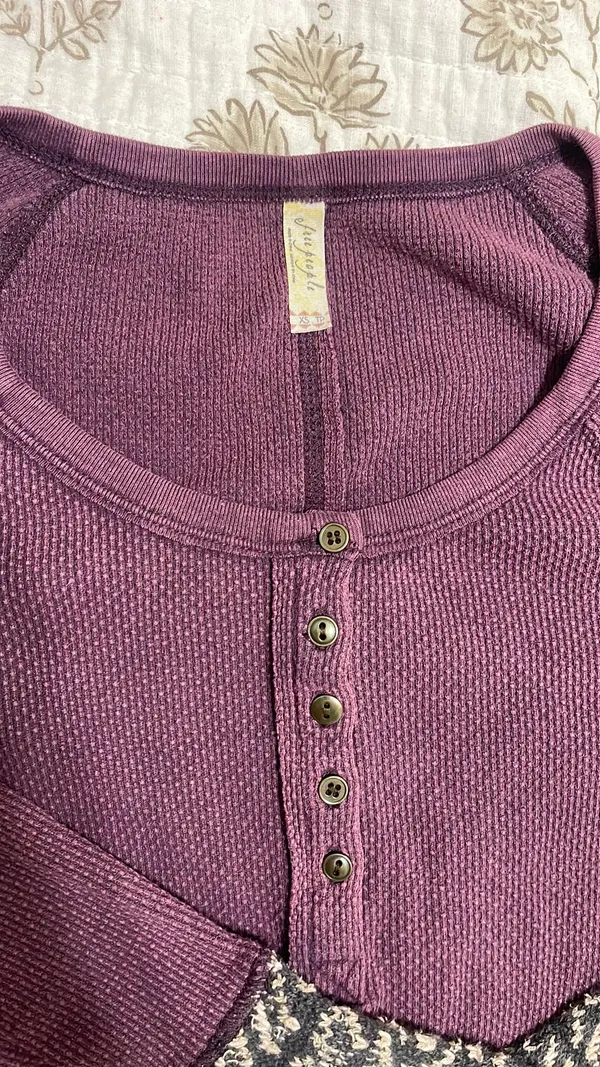 Free People Long Sleeve Top XS - Image 2
