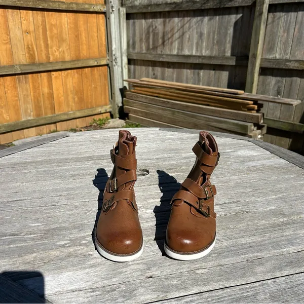 B.O.C. Kiley Motorcycle‎ Boot in brown size Women's size 10 - Image 3