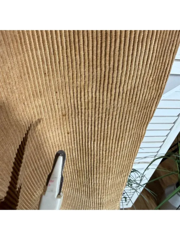 Woolrich Vintage 90s Y2K corduroy pants light brown cotton wide legs sz 10 - Image 5