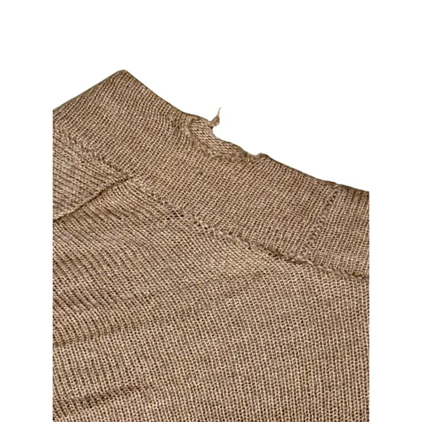 Abercrombie & Fitch Brown Tan Open Front Long Sleeve Cardigan Top Womens Size S - Image 5