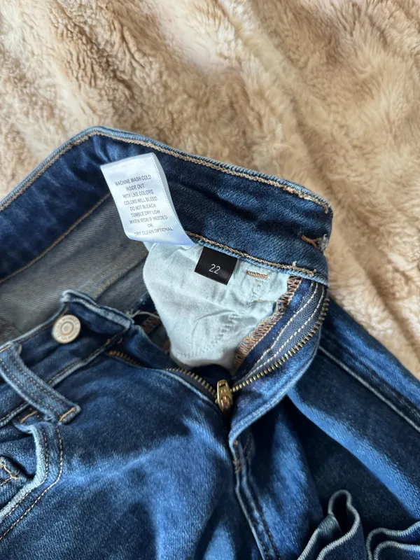 Flying Monkey Jeans Blue Size 22 - Image 3