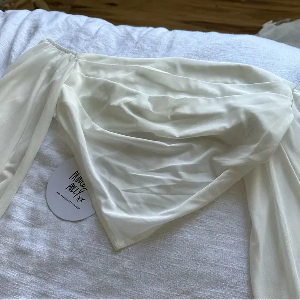 NWT Princess Polly Midnight Romance White Top - Image 6