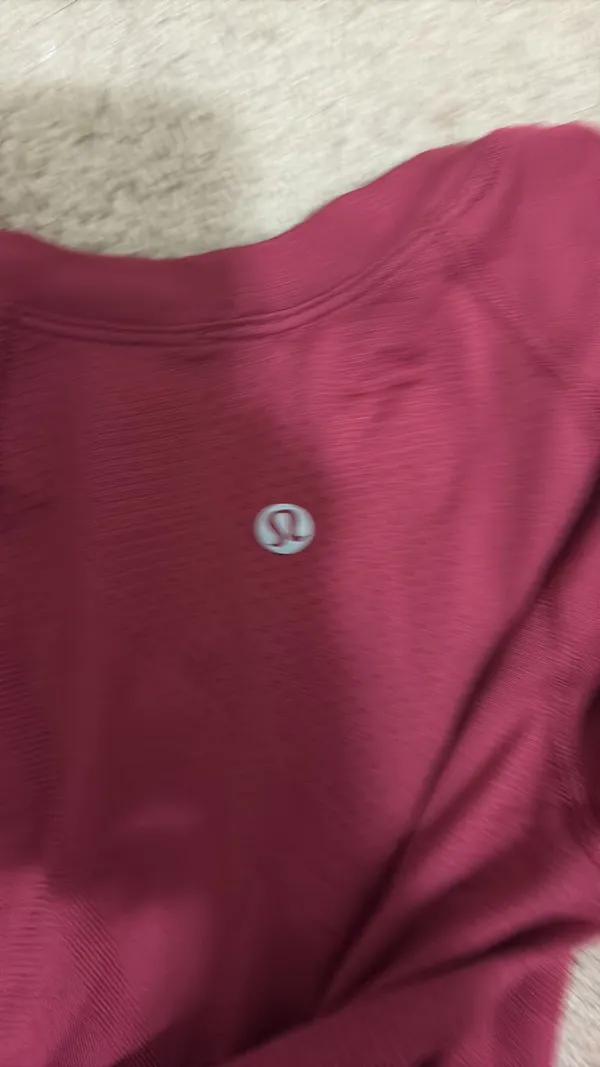 Lululemon Maroon Swiftly Short Sleeve Tech - Image 3