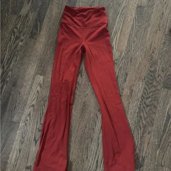 Lululemon Groove SHR Nulu™ Flared Pant * Regular cayenne red high waisted yoga 4 - Image 2