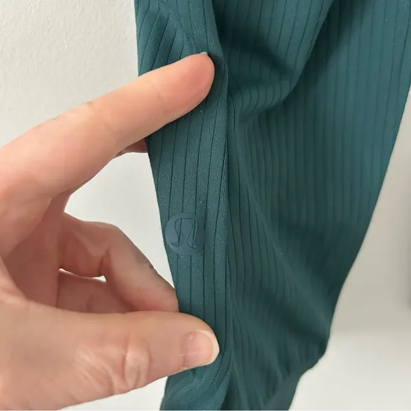 Lululemon Ready To Rulu Ribbed Joggers High Rise 24in Casual Green Jasper 6 - Image 6