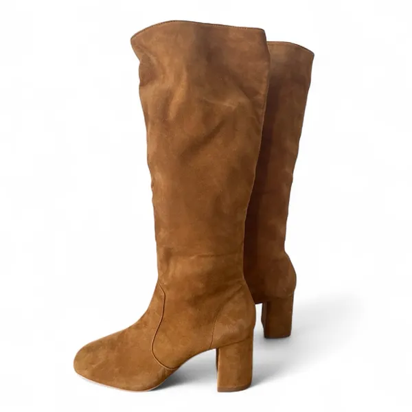 Urban Outfitters Tan Heeled Boots - Image 2