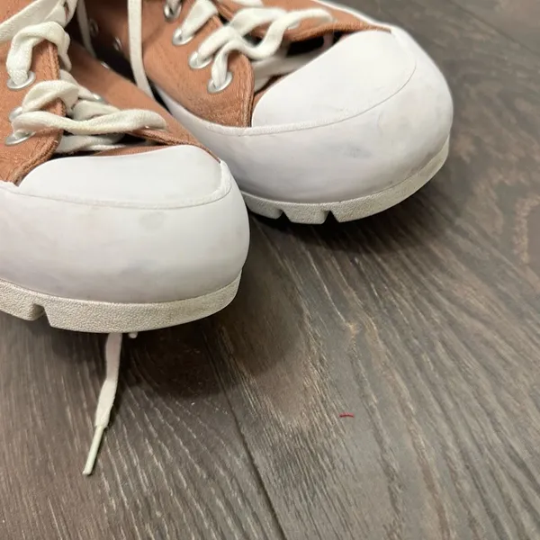 Converse Women’s 9 Brown Tan Lugged Platform Sneakers Shoes - Image 4