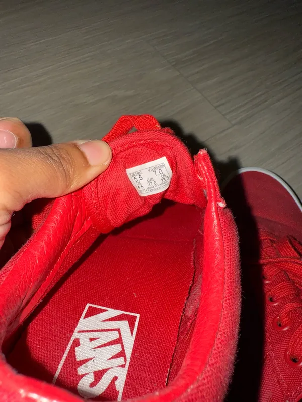 Vans Old Skool Red Women’s - Image 3