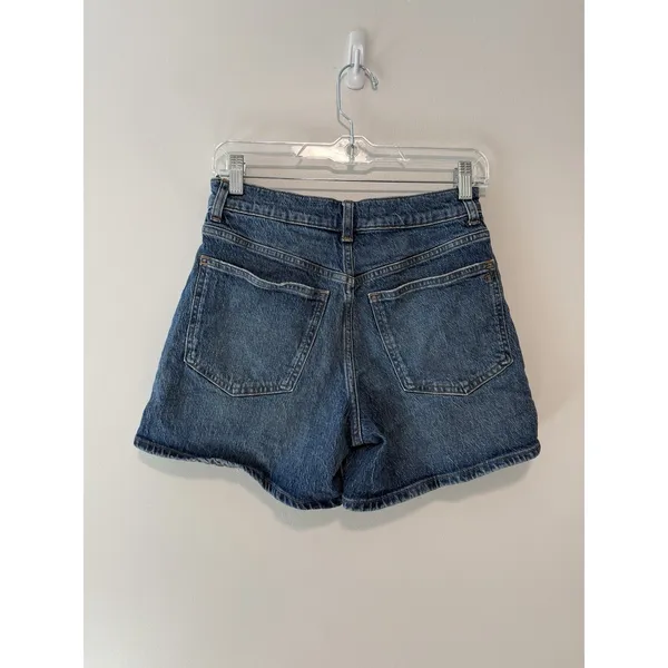 Madewell The Perfect Vintage Mid-Length Jean Short in Irmo Wash Comfort Stretch - Image 3