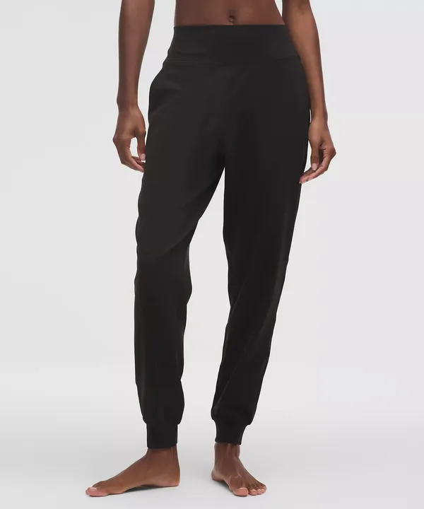 lululemon Align Women’s Black High-Rise Pull On Tapered Jogger Pants Size 2 - Image 3
