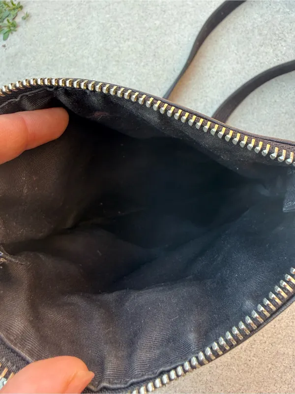 Classic Black Leather Satchel Bag Multi - Image 3
