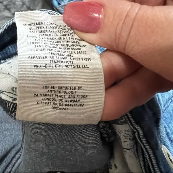 Pilcro for Anthropologie High Rise Bootcut Released Hem Crop Denim‎ Jeans - Image 10
