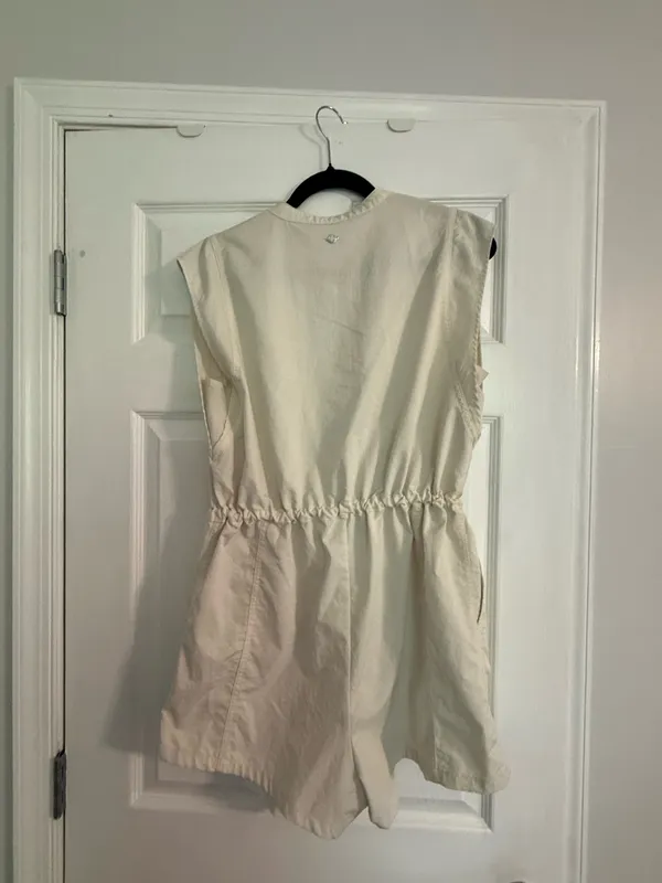 CALIA Soft Utility Romper Unbleached Medium - Image 5
