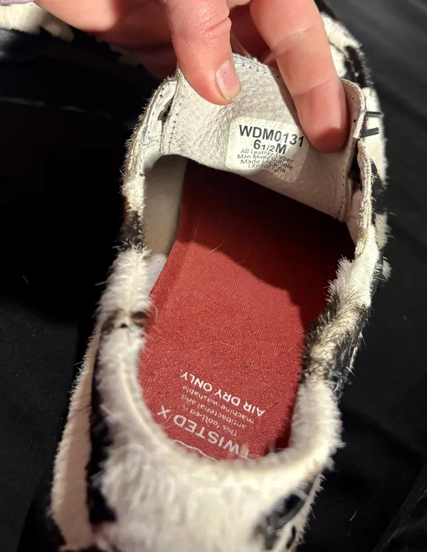 Hair on Hide Boat Shoes Moc Toe - Image 4