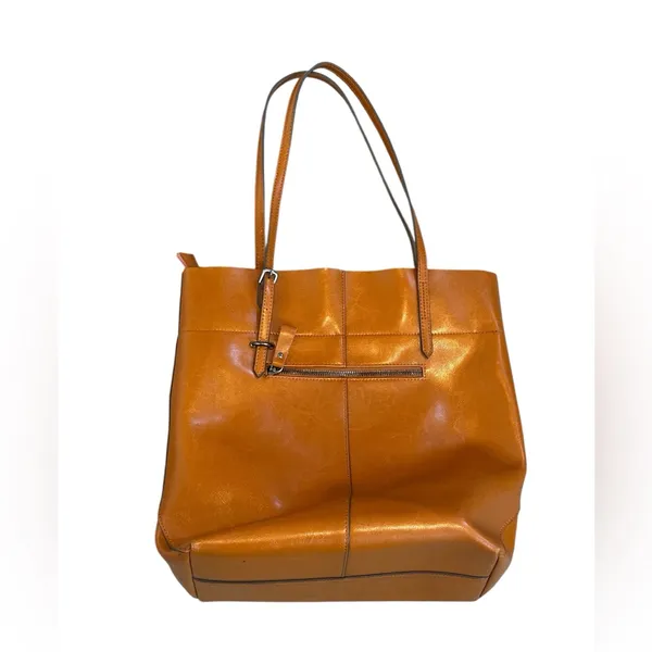 Kattee Leather Tote Bag City Travel Office Work Minimalist Casual - Image 2