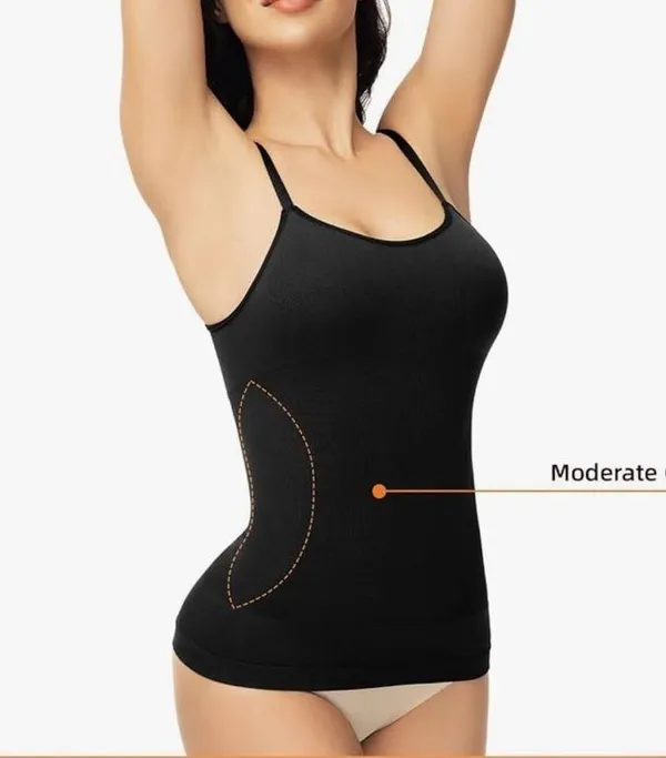 ATTLADY Women's Scoop Neck Compression Cami Tops Size XL - Image 2
