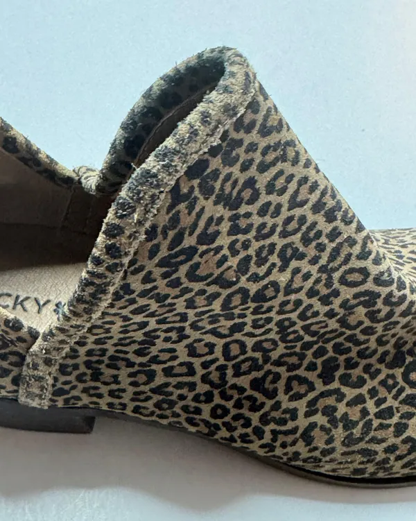 Baley Animal Print Ankle Boots Size 7.5M - Image 11