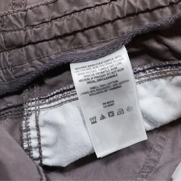 Columbia‎ Capri Pants Womens 6 Gray Ruched Hem Hiking Outdoor Utility Crop Capri - Image 7