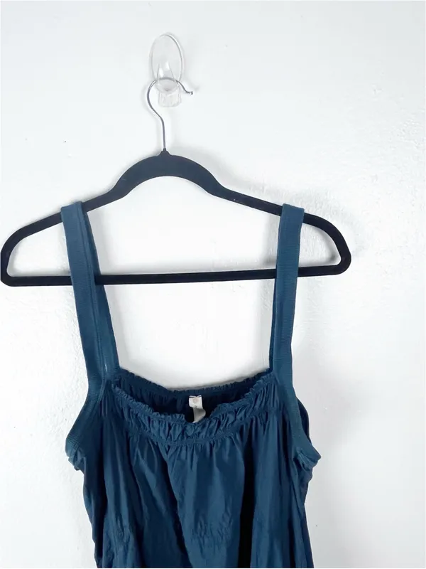 ANTHROPOLOGIE DAILY PRACTICE Keeseville Sleeveless Smocked Dress Large Boho - Image 7