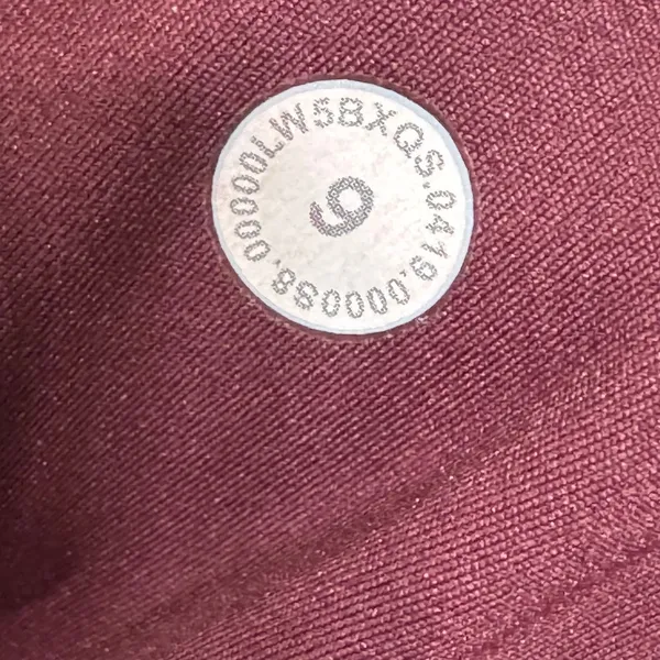 Lululemon fast & free tight 25" Pocket‎ Leggings Burgundy Women's Size 6 - Image 6