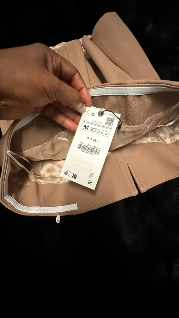 ZARA Beige/Tan  Bustier - Image 8