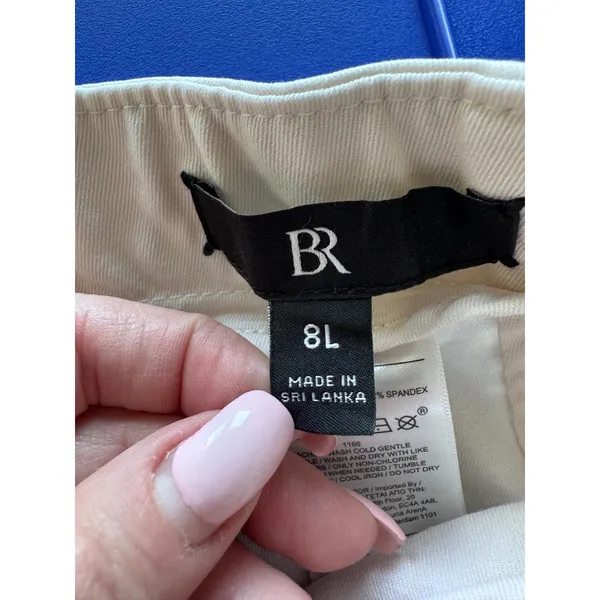 Banana Republic 8L Beige‎ Khaki Utility Pants Western Slim Fit Chino - Image 3