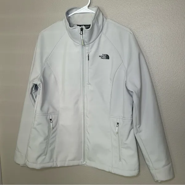 The North Face Apex Bionic Gray Full Zip Jacket With Pockets Women’s Size XL - Image 2