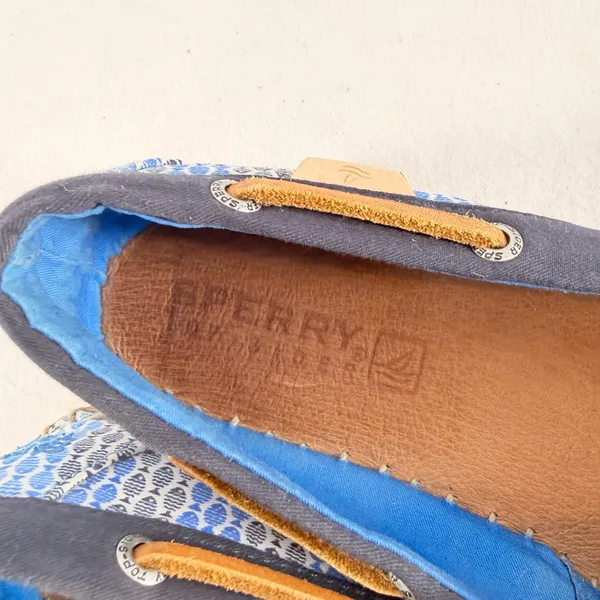 Sperry Top Sider Katana Espadrille Slip On Shoes in Blue Fish Size 6.5‎ - Image 7