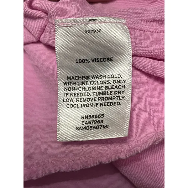 Something Navy Pink Sleeveless V Neck Camisole Tank Top Spaghetti Strap S Casual - Image 9