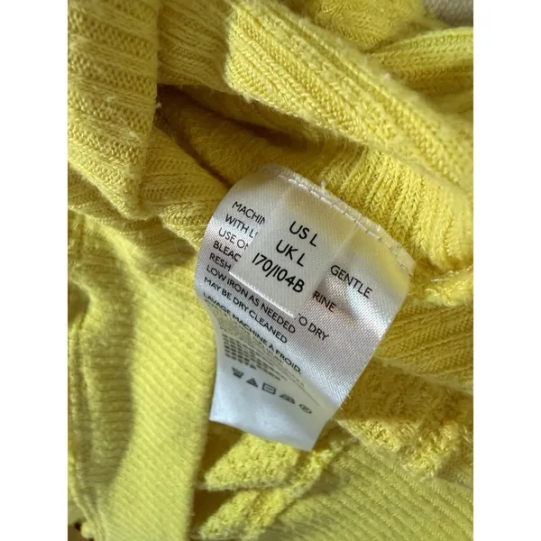 We The Free Santa Clara Top Large Oversized Yellow Dolman Boho (F6 - Image 6