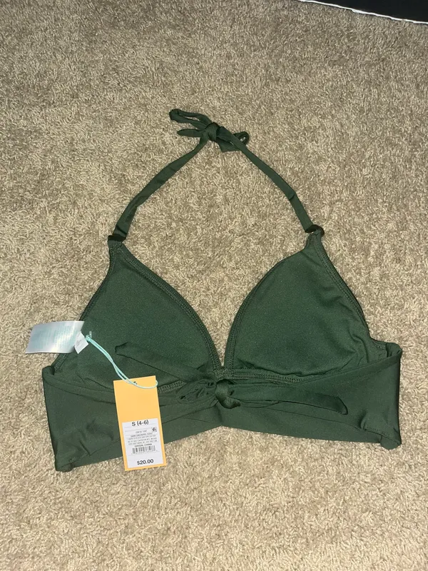 Target Olive Green Bikini Top - Image 3