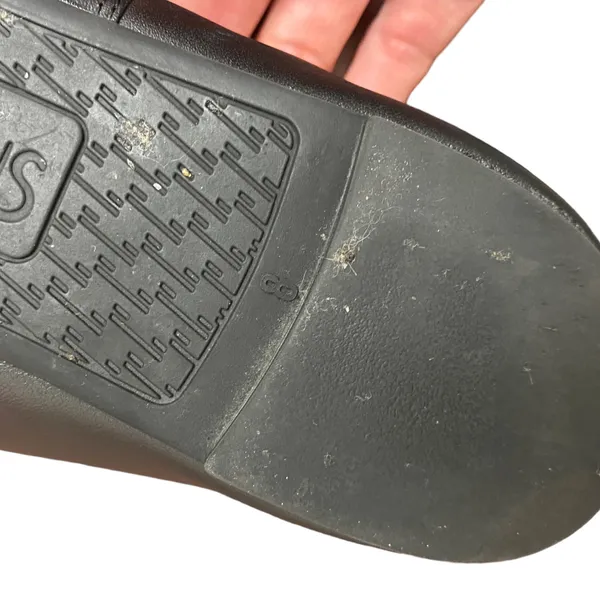 Circus by Sam Edelman Connie Leather Ballet Flat size 8 black - Image 4