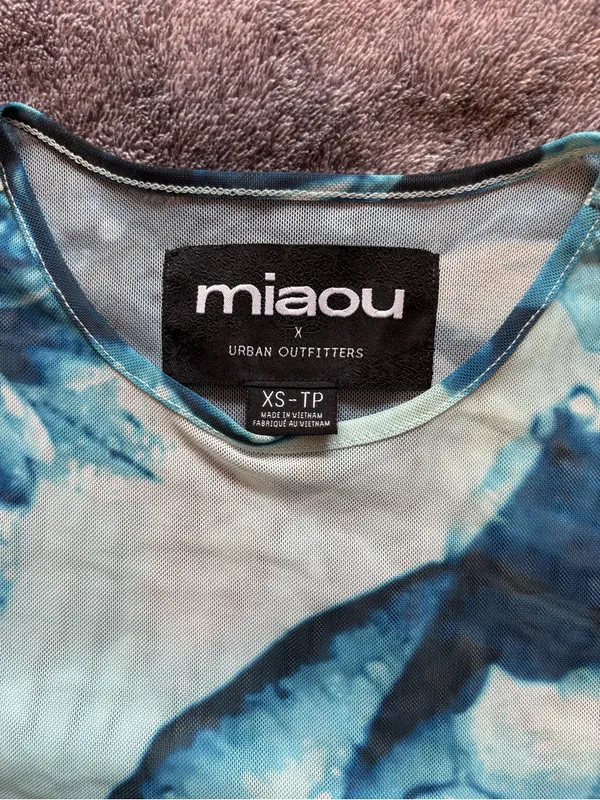 Urban Outfitters X Miaou Water Mesh Top - Image 2