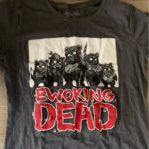 Ewoking Dead Star Wars Walking Dead Shirt Ewok Zombies Halloween S - Image 4