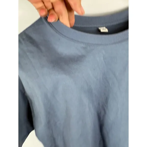 Uniqlo Blue Short Sleeve Tshirt Dress Size XS - Image 3