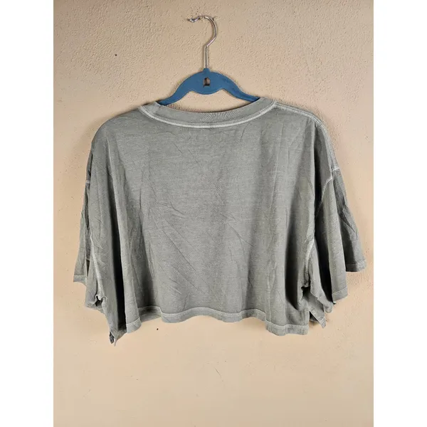NWT Aeropostale Womens Sage Green Nashville Tennessee OG Crop Boyfriend‎ Tee XL - Image 2