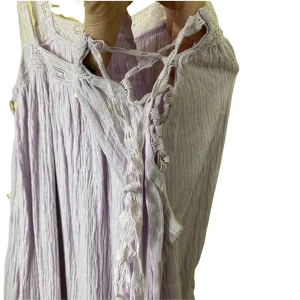 Free People Sweet Thing Tunic Dress In Lilac Size Small - Image 10