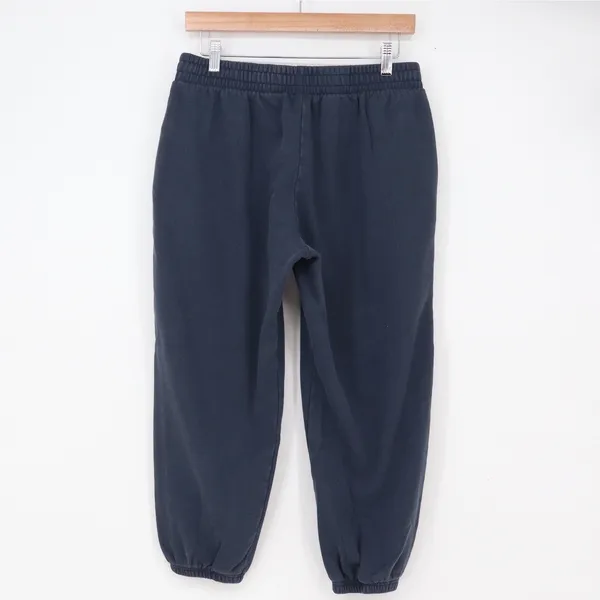 Old Navy Sweatpants Womens M Petite SoComfy Navy Blue Fleece Joggers Excellent - Image 4