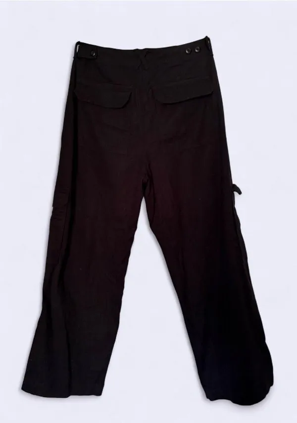 Universal Threads Black Cargo Pants - Image 2