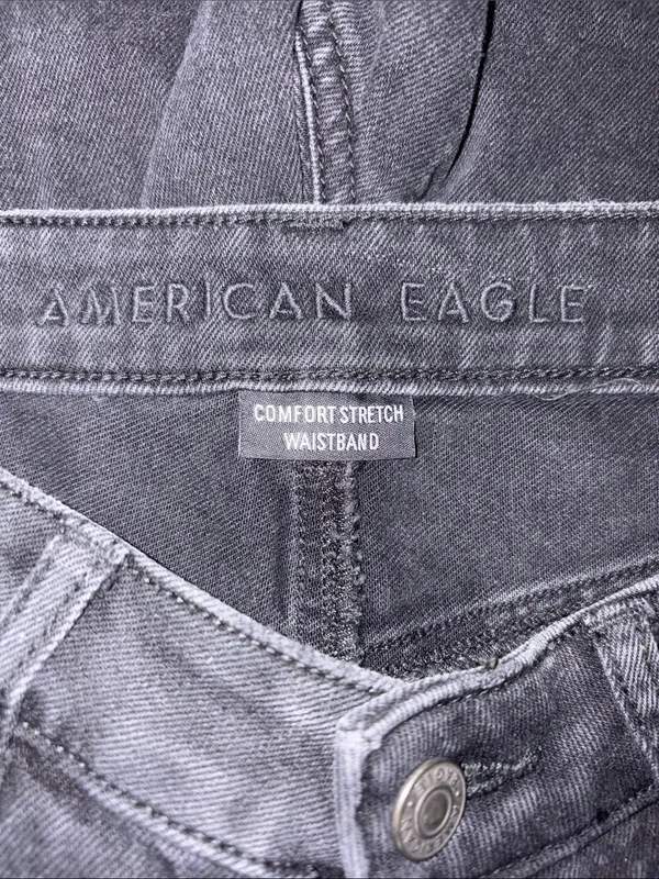 American Eagle Ripped Mom Jeans, Size 4 - Image 4