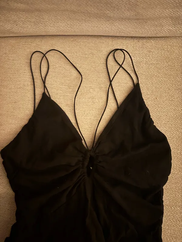 Black mini dress - Image 3