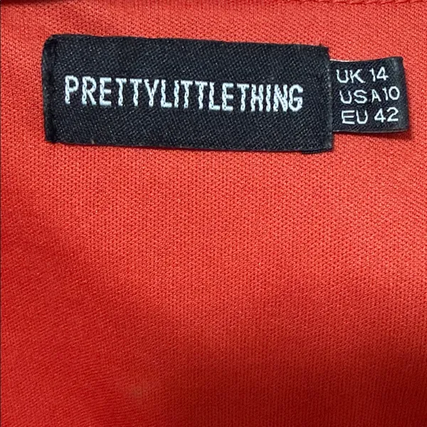 PrettyLittleThing Puff‎ Sleeve Bubble Mini Dress Size 10 - Image 7