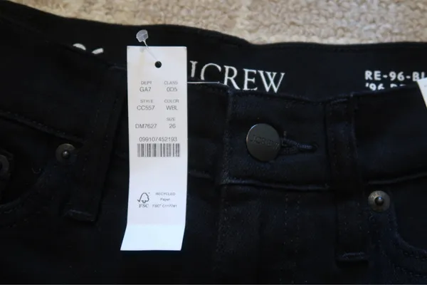 J.Crew Denim Trousers Wide-Leg - Image 2