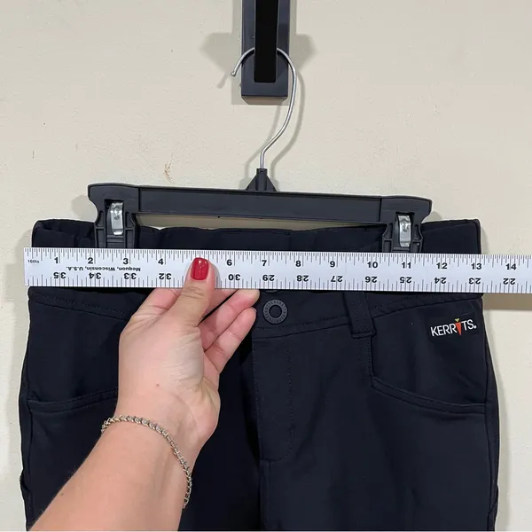 EUC Kerrits women's equestrian riding pant black women’s size small horse - Image 2
