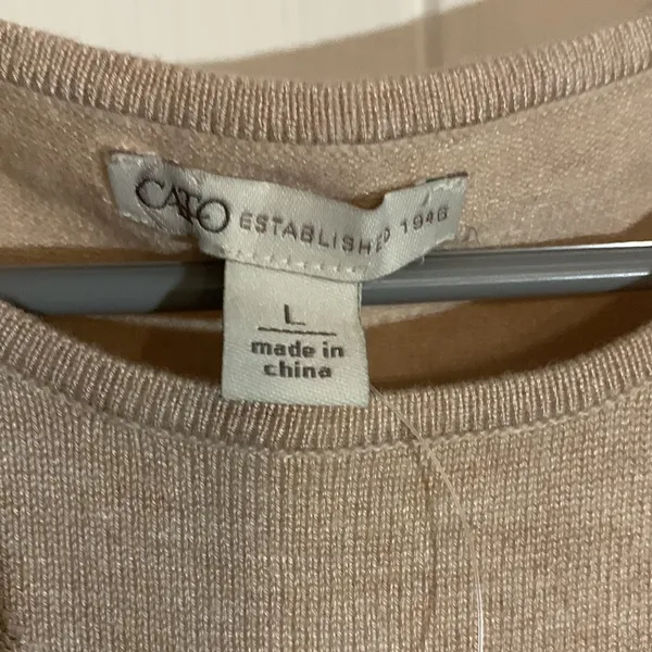 NEW Cato Women Lightweight Sweater SzL New - Image 4