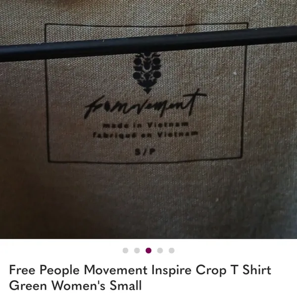 Free People movement crop top - Image 5