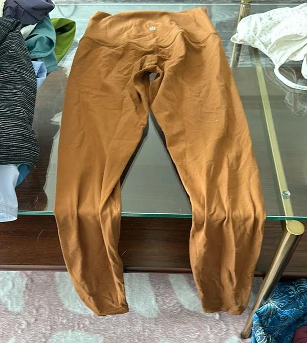 Lululemon 25 IN ALIGN BROWN SIZE 4 LEGGINGS - Image 2