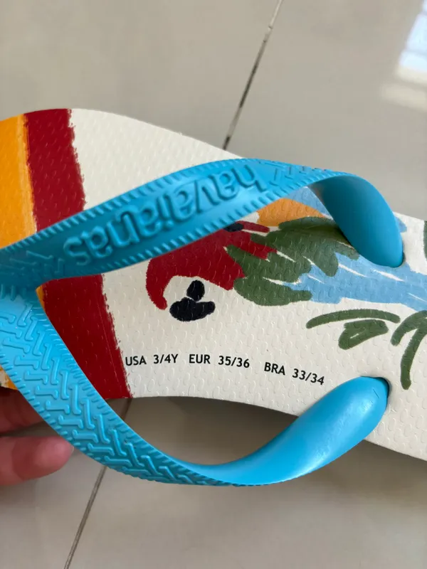 Havaianas NEW‼️ Top Flip Flops Size US 4/ EUR 35/ BR 33/34 - Image 4